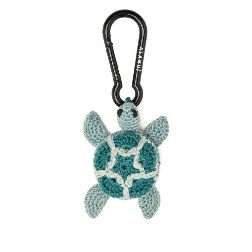 Alanui Women Turtle Crochet Keyring